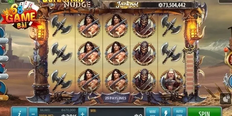 Cơ hội "Thắng Lớn" tại Barbarian Nudge 68 Game Bài