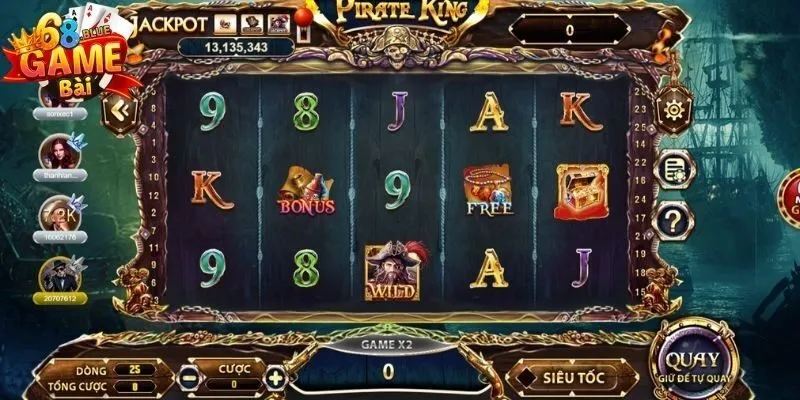 Búa Hải Tặc 68 Game Bài - Trở Thành Hải Tặc, Giành Kho Báu 1 Hải tặc - Những kẻ thống trị biển cả