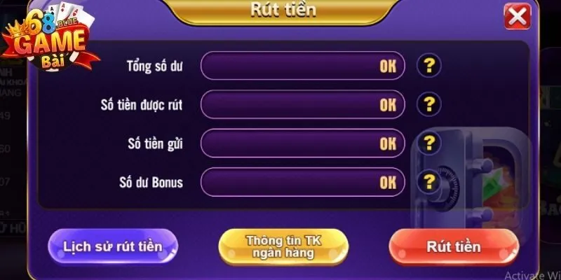 Rút Tiền 68 game bài