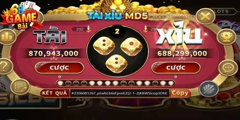 Mẹo chơi Tài Xỉu MD5 "thắng lớn"